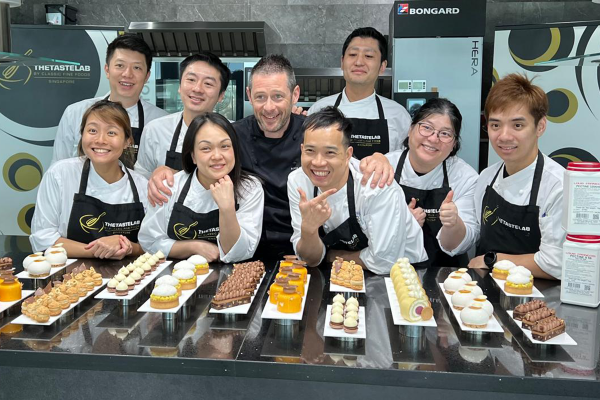 Renowned Pastry Chef Richard Hawke at TheTasteLab Singapore