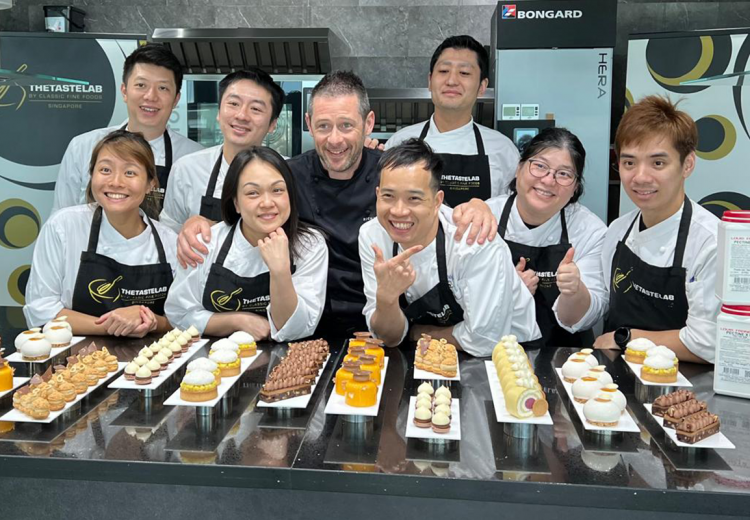 Renowned Pastry Chef Richard Hawke at TheTasteLab Singapore